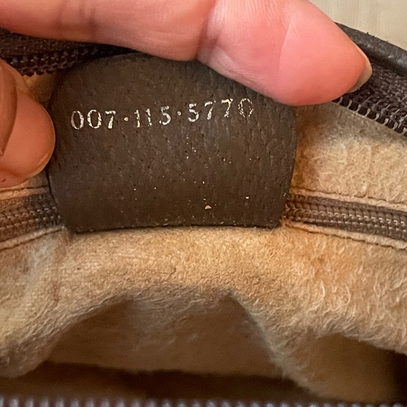 Authentic Gucci vintage GG canvas crossbody bag 001.115.5770 (F1001) - Picture 5 of 14